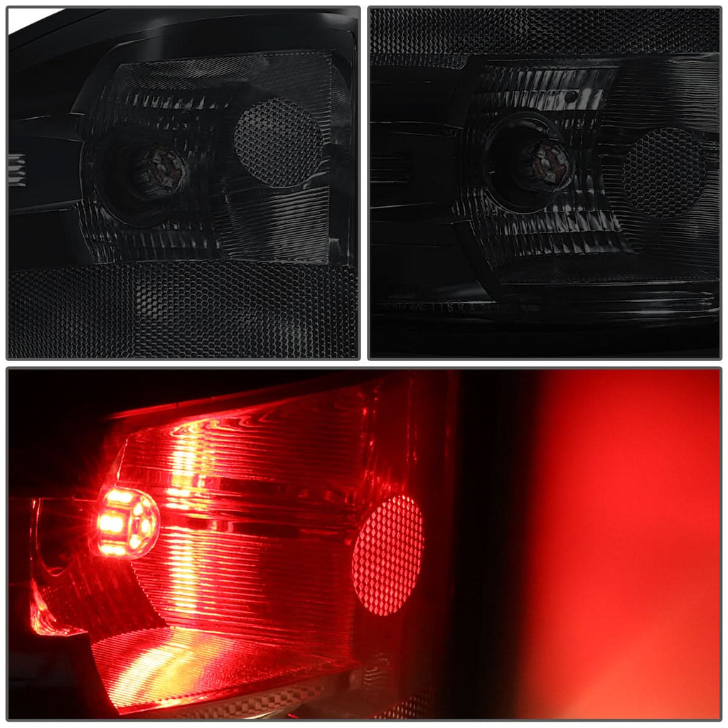 2007-2013 Silverado Black Smoke Tail Lights