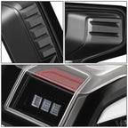 2019-2024 Chevrolet Silverado 1500 LED Tail Lights Clear Lens