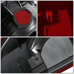 04-12 Chevrolet Colorado / GMC Canyon Dark Red Tail Lights Set