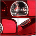 04-12 Chevrolet Colorado / GMC Canyon LED Tail Lights - Red Pair