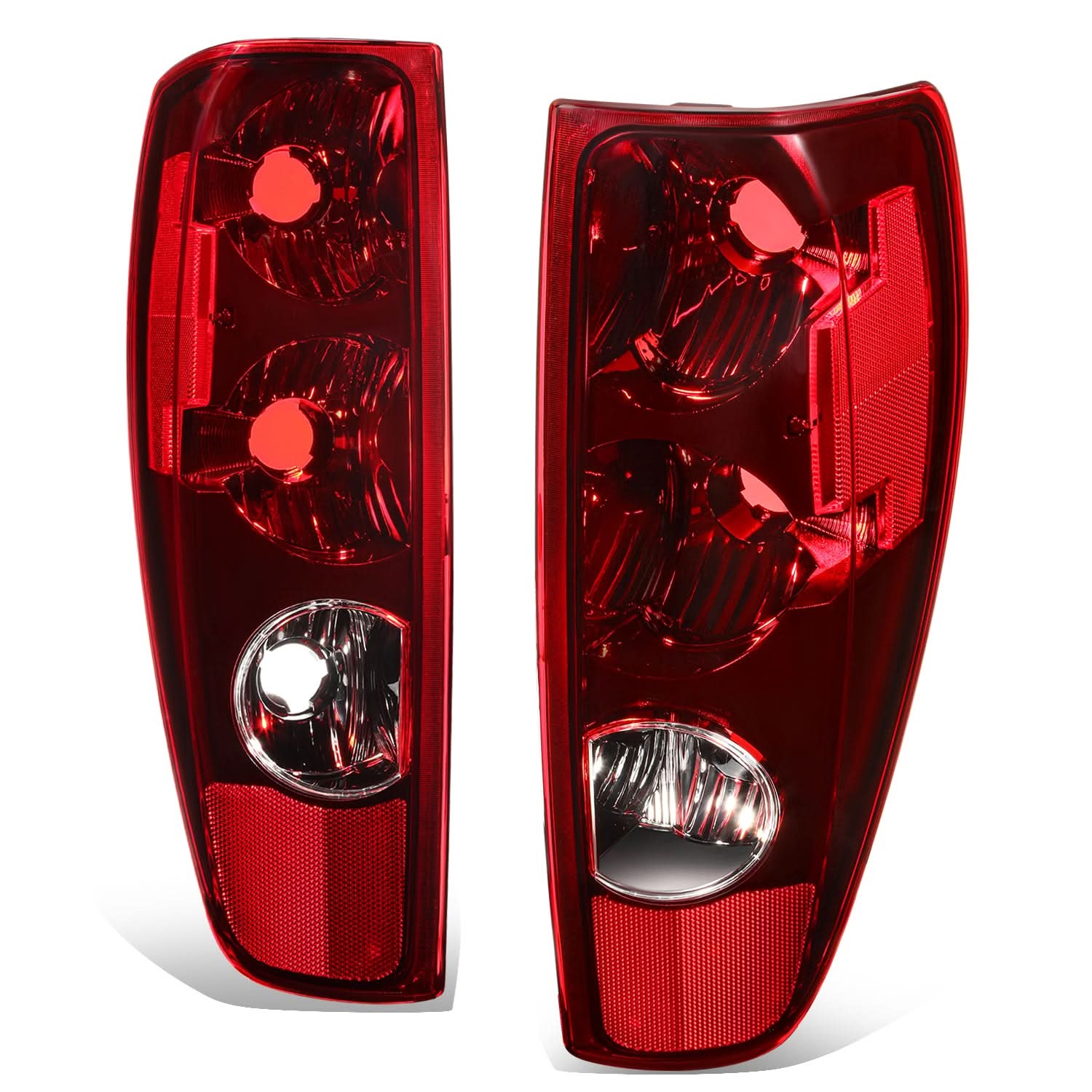 04-12 Chevrolet Colorado / GMC Canyon LED Tail Lights - Red Pair