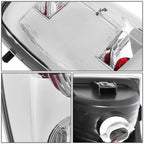 04-12 Chevrolet Colorado / GMC Canyon Chrome Clear Tail Lights
