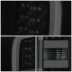 2015-2022 Chevrolet Colorado Black LED Tail Lights with Light Tube
