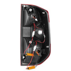 14-21 Toyota Tundra LED Tube Tail Lights Black Housing Red Lens