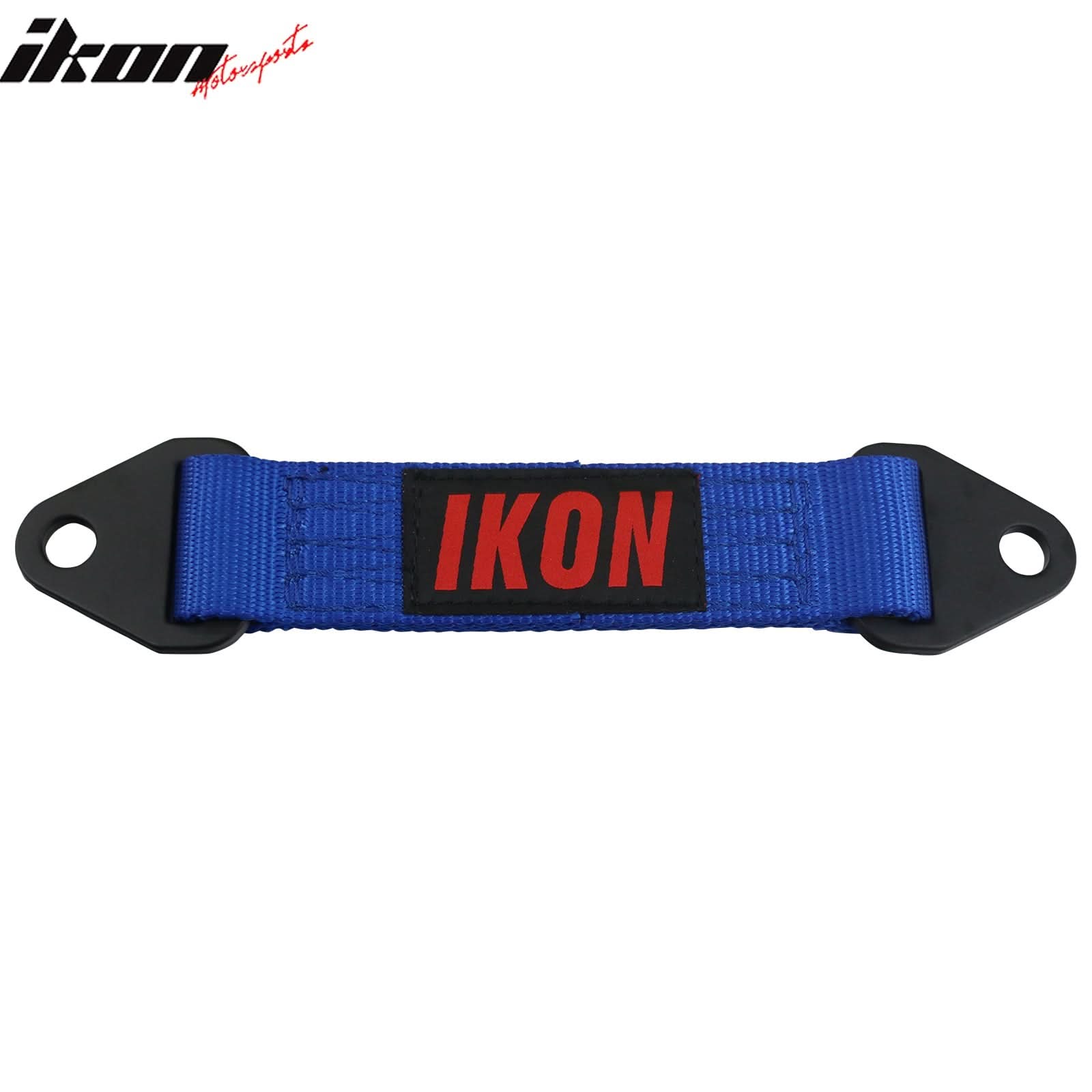10 Inch Blue Limit Straps Shock Suspension Webbing w/ Bolts& IKON Logo