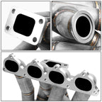 Honda B-Series Top-Mount Turbo Manifold T3 Flange Stainless Steel
