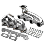 87-94 Ford Mustang 5.0L Twin Turbo Manifold - Stainless Steel