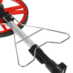Digital Measuring Wheel with DNA Logo LED Foldable Black Red