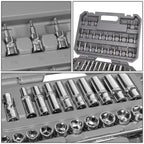 58-Piece Tool Set with Storage Box - ABS