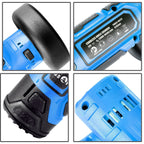 12V Blue Angle Grinder