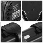 12V 2.0AH Lithium Ion Rechargeable Battery - Black
