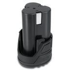 12V 2.0AH Lithium Ion Rechargeable Battery - Black