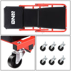 36" 2-in-1 Car Creeper and Seat - Red