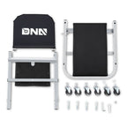 36" 2-in-1 Car Creeper and Seat - Gray