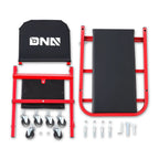 40" 2-in-1 Car Creeper and Seat - Red