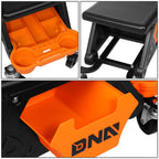 Orange Roller Racing Seats 25.5" x 13" x 12"