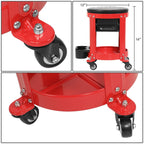 Mechanic Roller Seat 16" Diameter 16" Height 300lbs Max Capacity