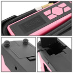 Portable Air Compressor Inflator with Car Charger - Pink