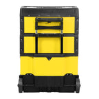 19.5" x 28.5" x 12" Yellow Trolley Tool Box