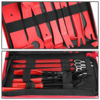Trim Panel Scraper Tools - 19 Piece Set - Red