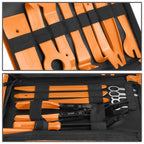 19-Piece Trim Panel Scraper Tool Set - Orange