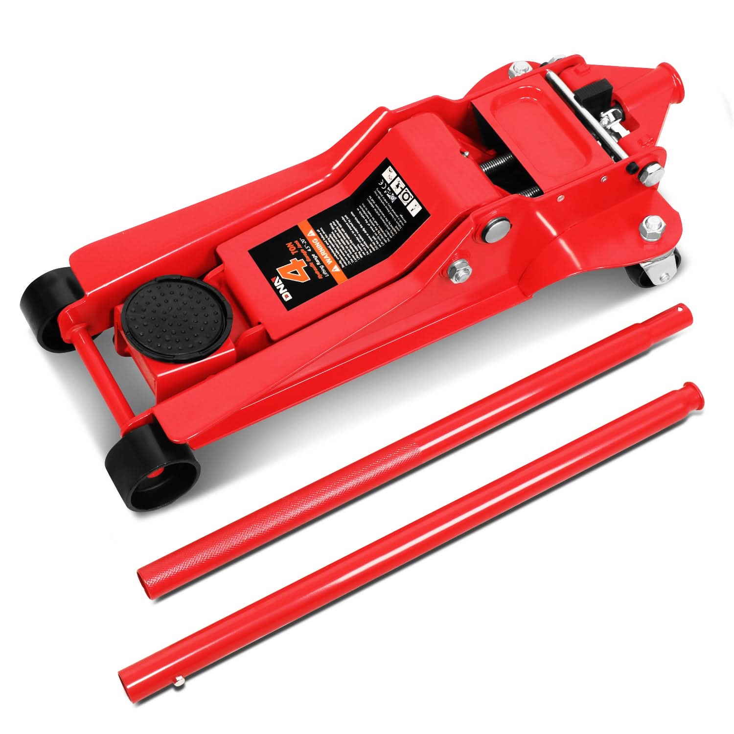 4 Ton Car Jack - Red