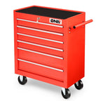 6-Drawer Tool Trolley with 79-Piece Hand Tool Set