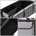 Collapsible Car Trunk Organizer - 96x29x32cm Storage Solution
