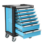7-Drawer Plastic Top Roller Cabinet