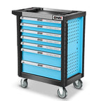 7-Drawer Plastic Top Roller Cabinet
