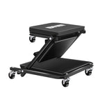 2 in 1 Car Creeper and Seat - 36 Inch Black