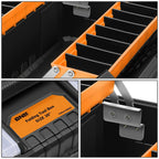 Orange Plastic Tool Box