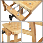 44" x 24" Heavy Duty Work Bench - Industrial Grade Steel Frame