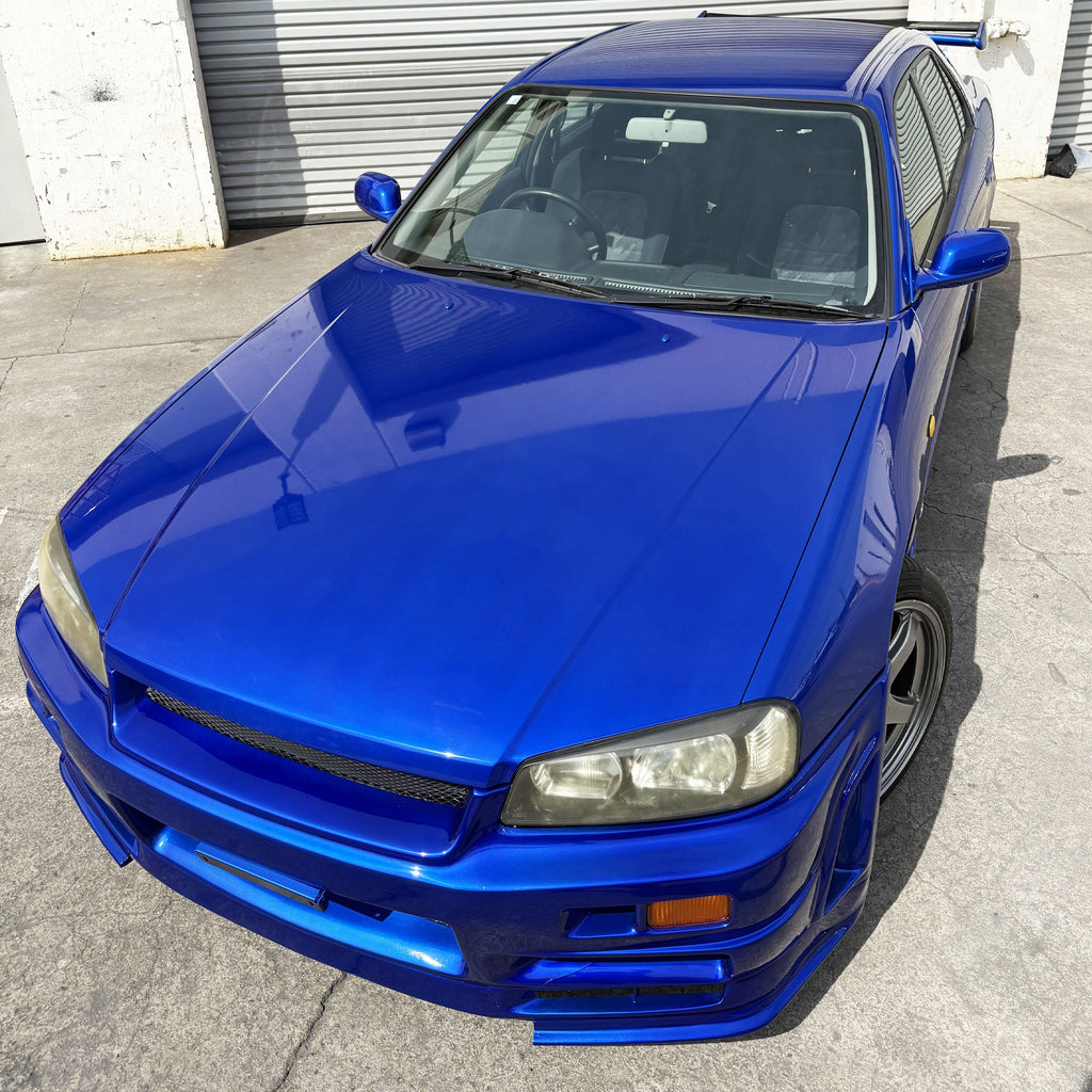 2000 Nissan Bayside Blue Skyline HR34 GT - Bull Boost Performance