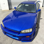 2000 Nissan Bayside Blue Skyline HR34 GT - Bull Boost Performance