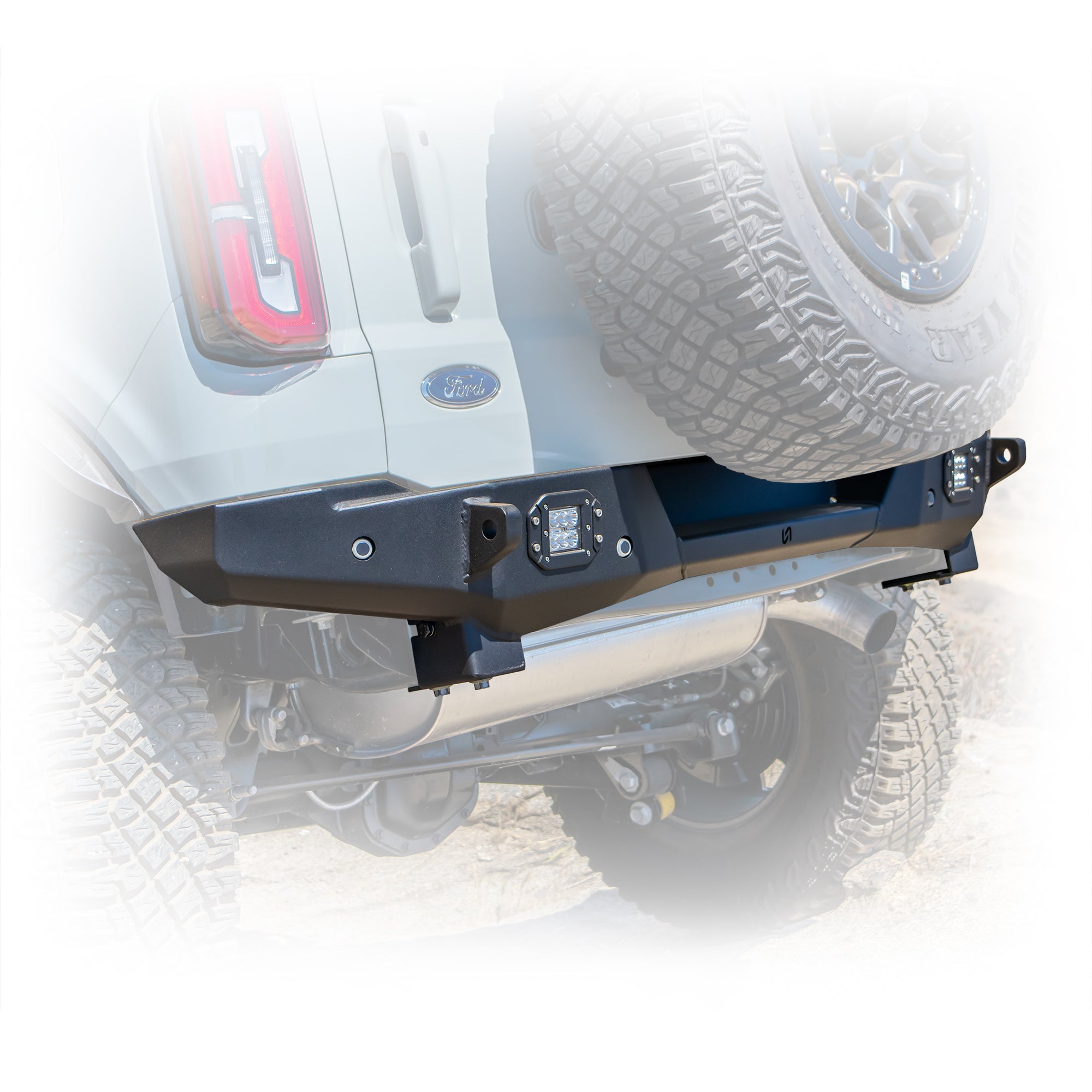 2021+ Ford Bronco Rear Bumper - Turn Offroad