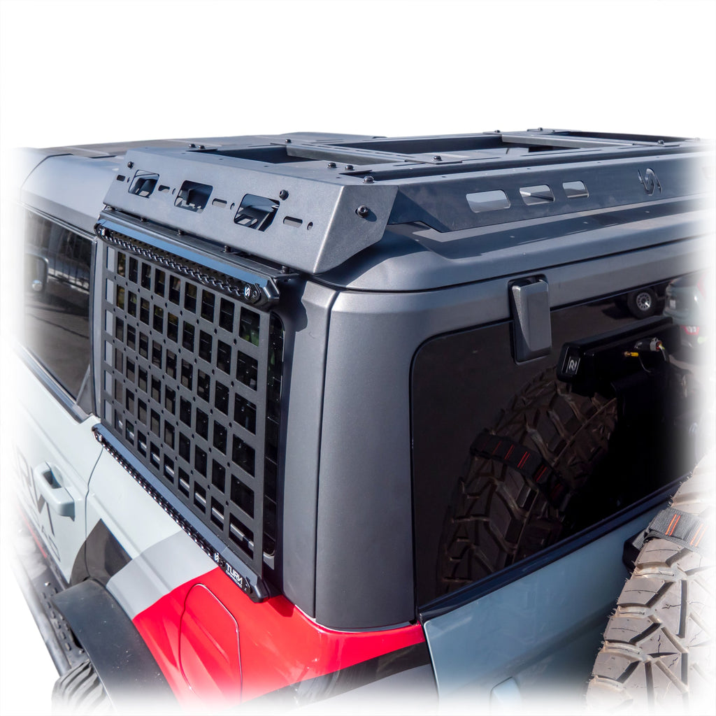 Turn Offroad Side MOLLE Panels for 2021+ Ford Bronco 4-Door Hard Top