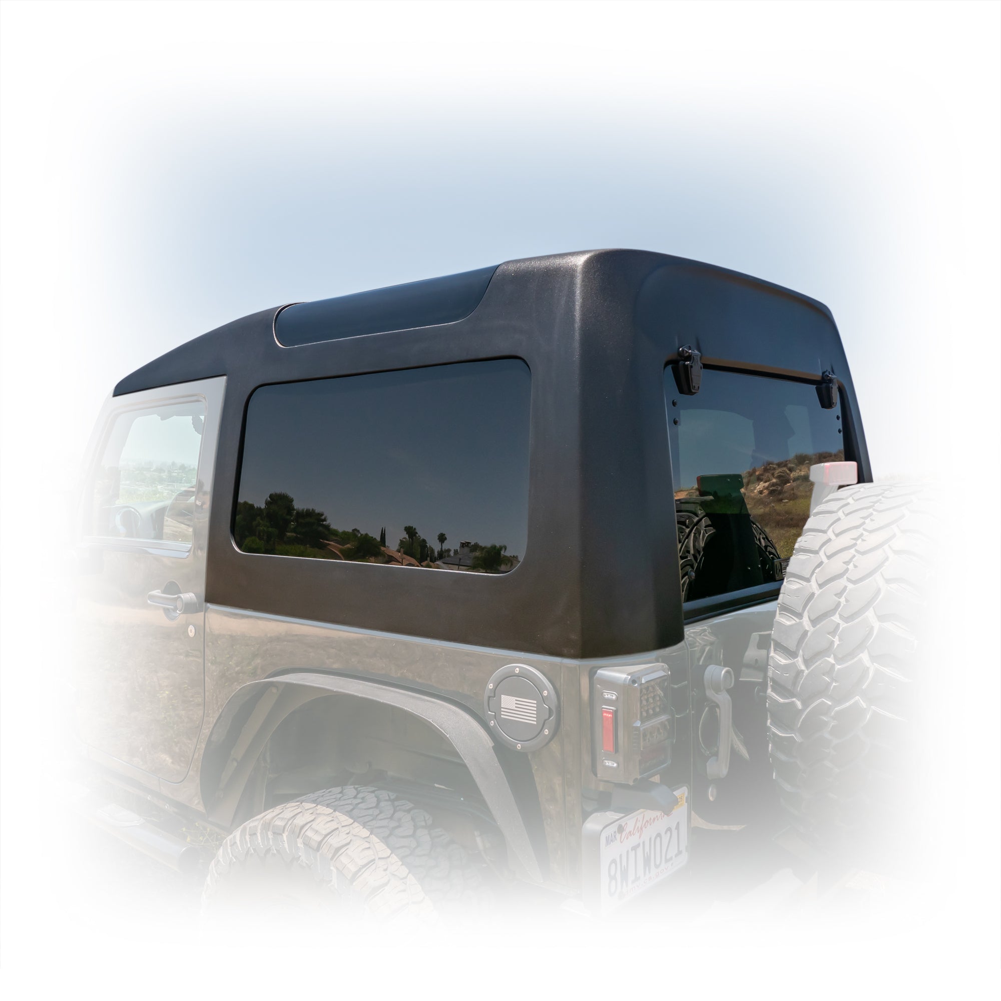 Turn Offroad Jeep JK 2-Door Safari Style Hard Top | 2007–2018