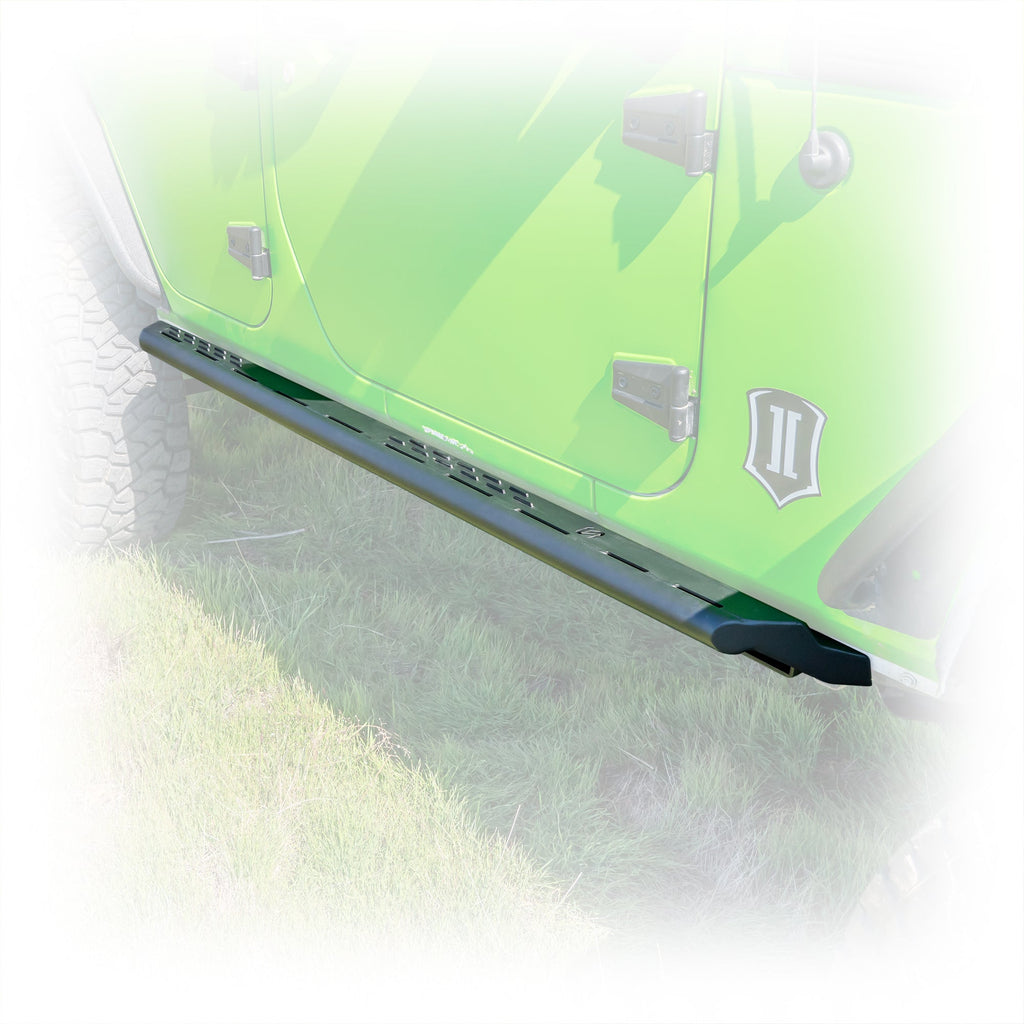 Turn Offroad Jeep JK Rock Slider Steps with Frame-Mount System | 2007-2018