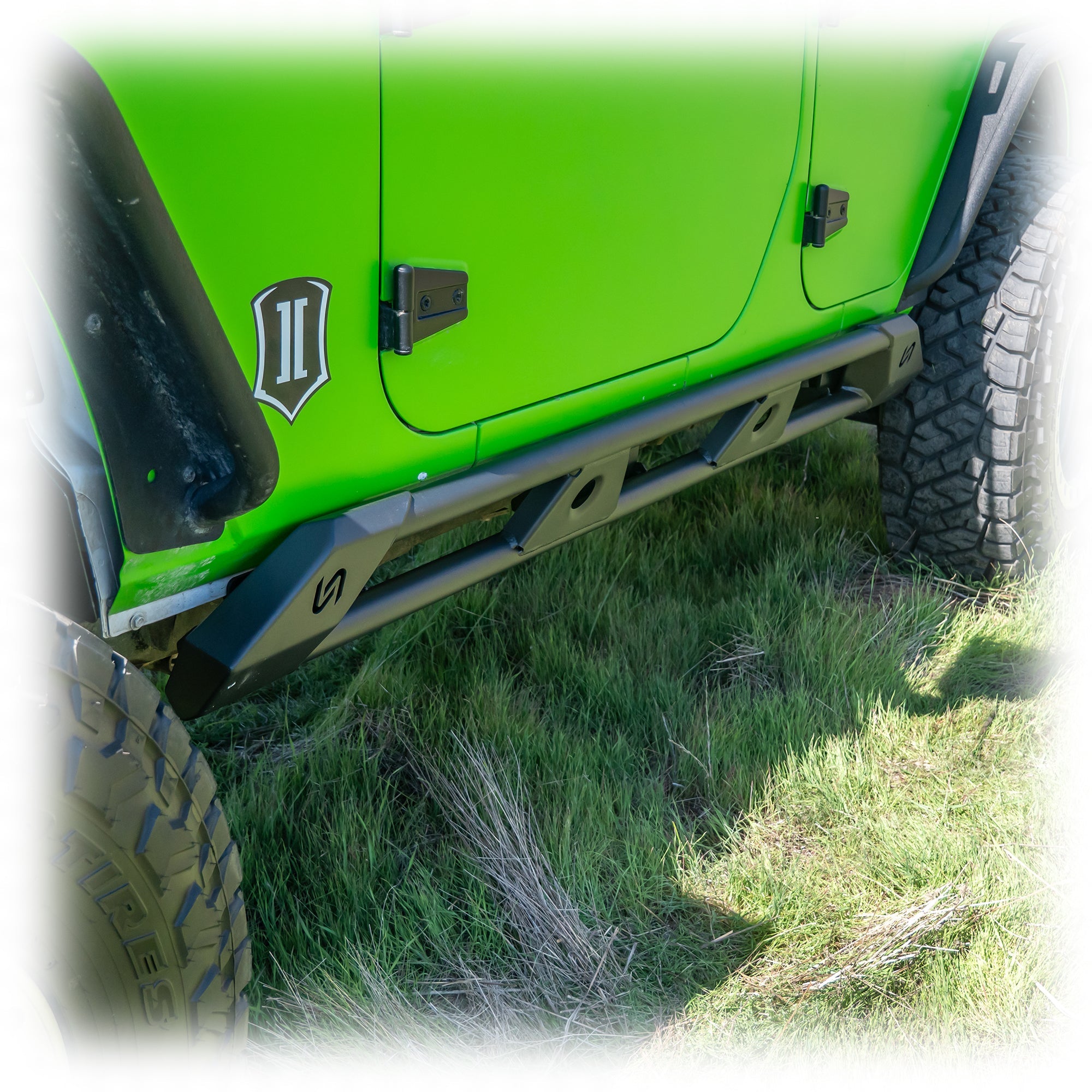 Turn Offroad Jeep JK Rock Sliders | Frame-Mount System | 2007–2018