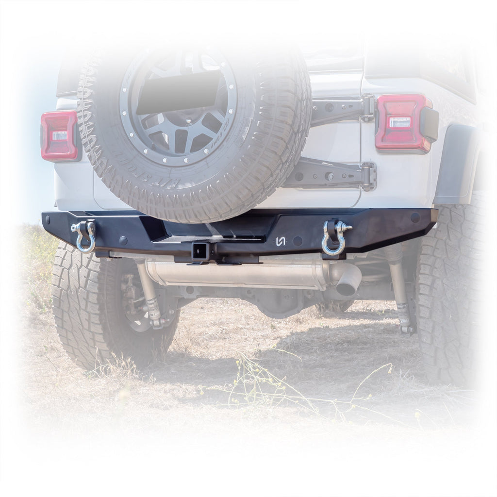 Turn Offroad Jeep JL Rear Bumper with Hitch Receiver | 2018–2025