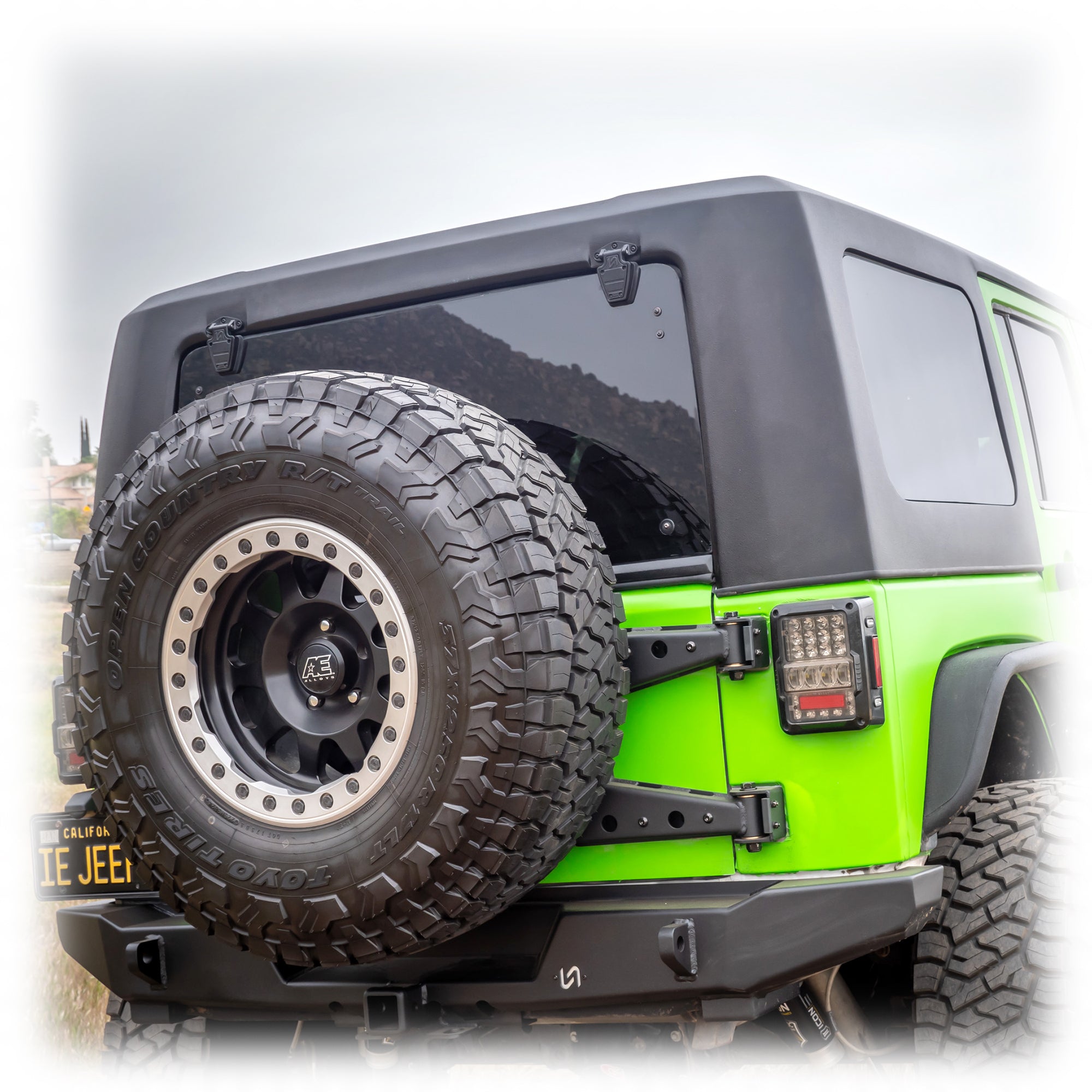 Turn Offroad Jeep JK 4‑Door Squareback 2‑Piece Hard Top | 2007–2018