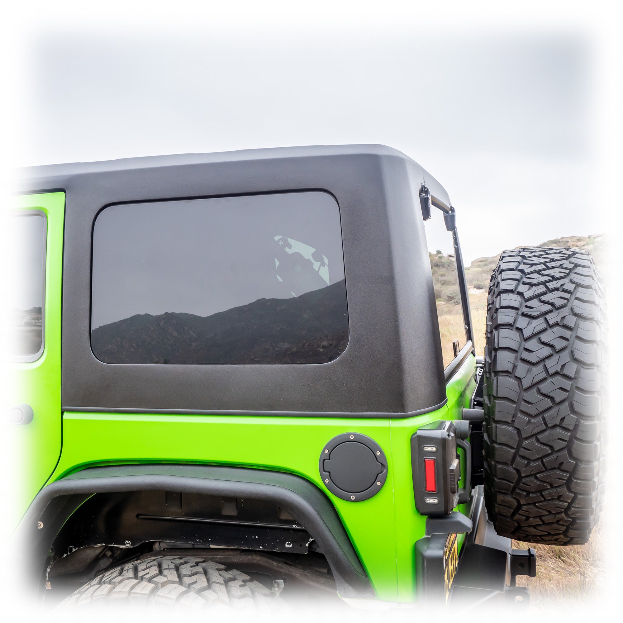 Turn Offroad Jeep JK 4‑Door Squareback 2‑Piece Hard Top | 2007–2018