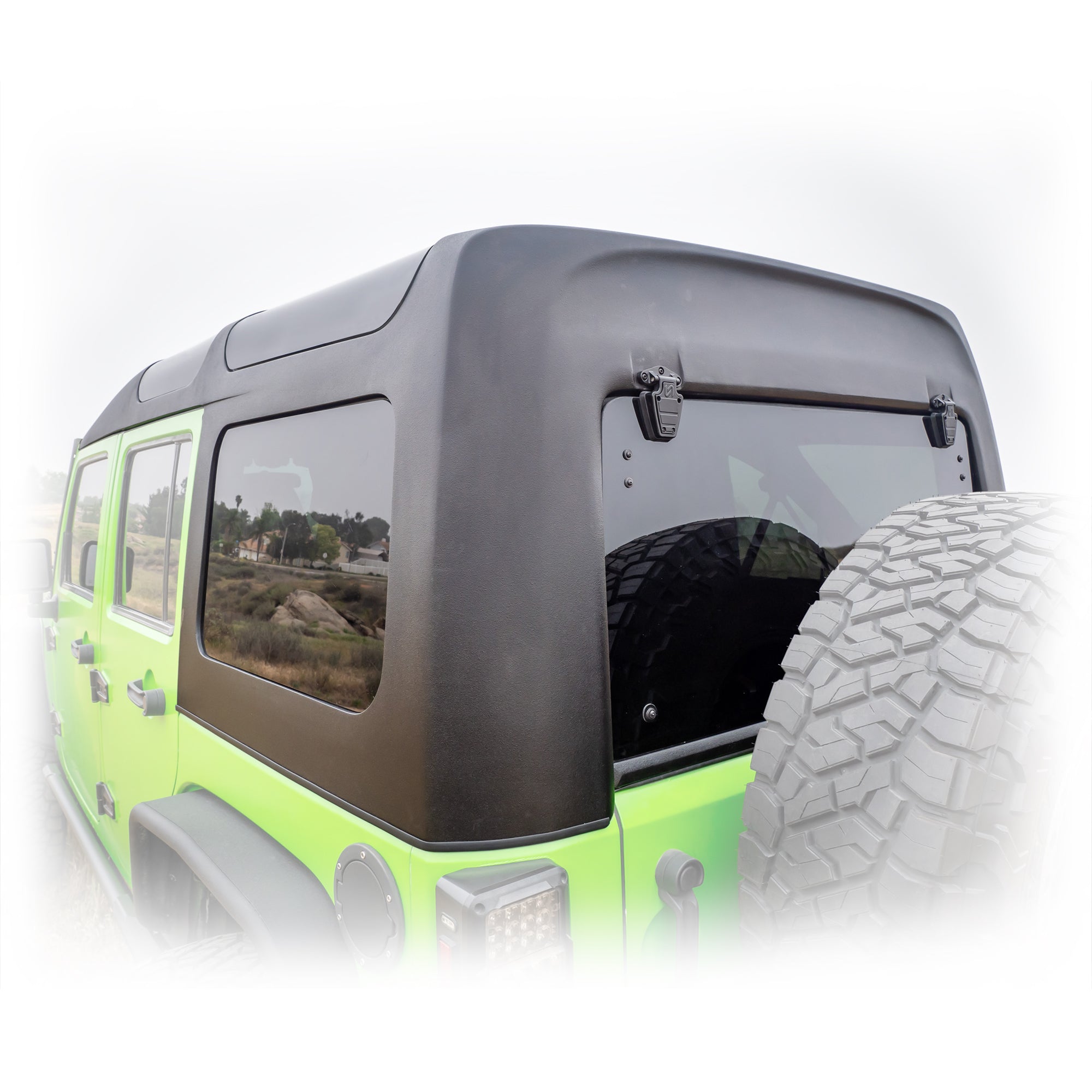 Turn Offroad Jeep JK 4‑Door Safari Style Hard Top | 2007–2018