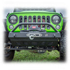Turn Offroad Jeep JK/JL/JT Front Bumper with Welded Bull Bar & Skid Plate | 2007–2025
