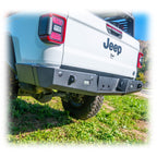 Turn Offroad Jeep JT Gladiator Rear Bumper with Frame-Mounted Rock-Slider Wings | 2020–2025