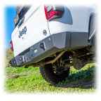 Turn Offroad Jeep JT Gladiator Rear Bumper with Frame-Mounted Rock-Slider Wings | 2020–2025