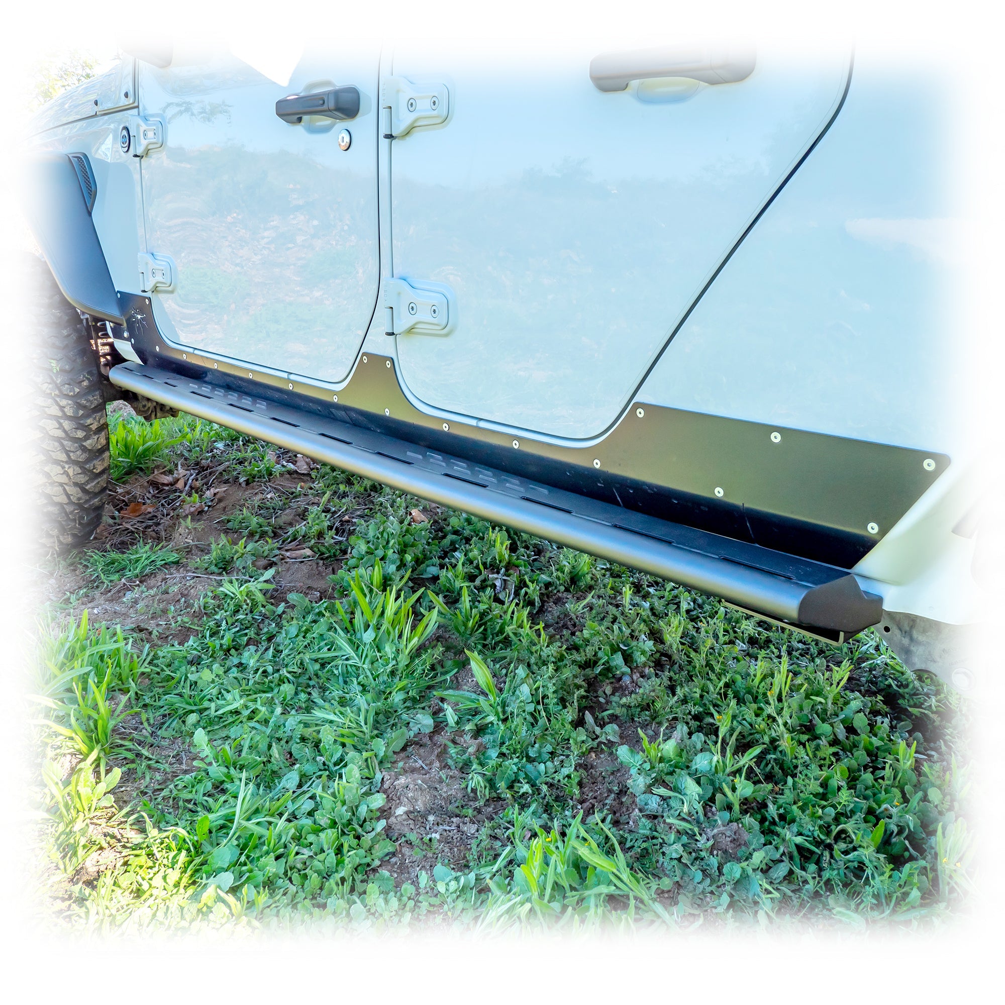 Turn Offroad Jeep JT Gladiator Rock Slider Steps | With Frame-Mount System | 2020–2025