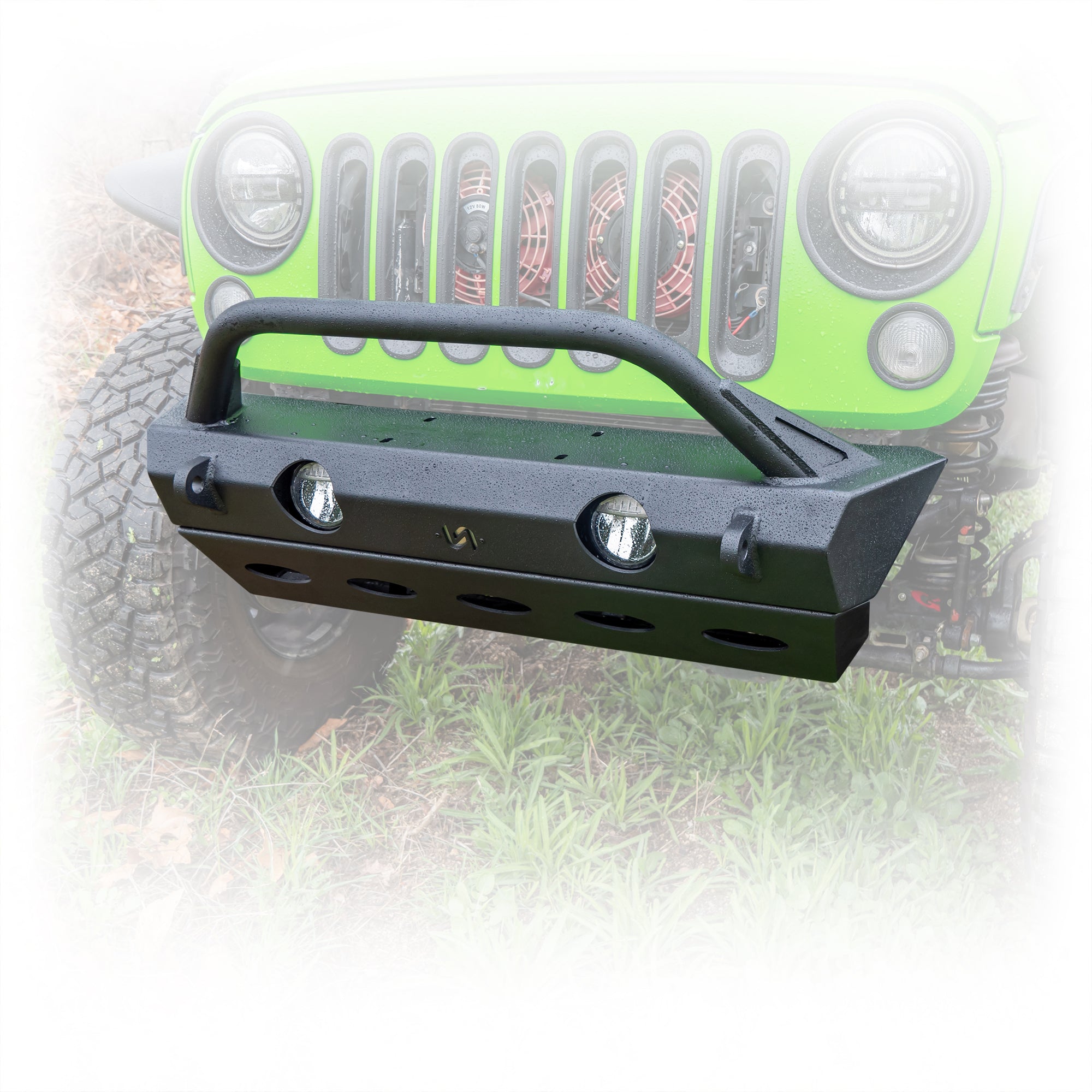 Turn Offroad Jeep JK/JL/JT Front Bumper with Full Skid Plate | 2007–2025