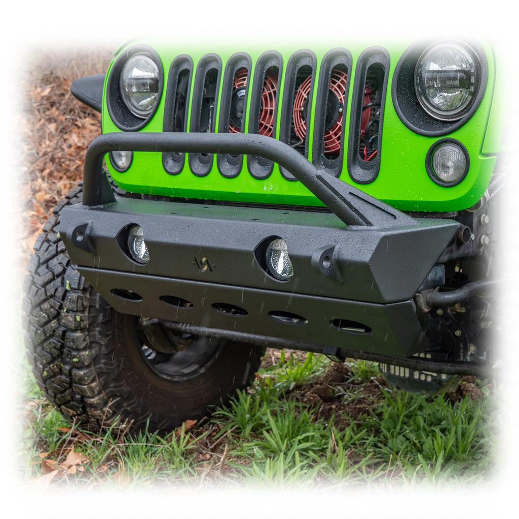 Turn Offroad Jeep JK/JL/JT Front Bumper with Full Skid Plate | 2007–2025